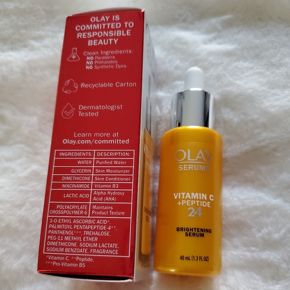Olay Vitamin C + peptide 24 brightening serum - Picture 2 of 3